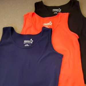 Hanes Tank Tops 3pk